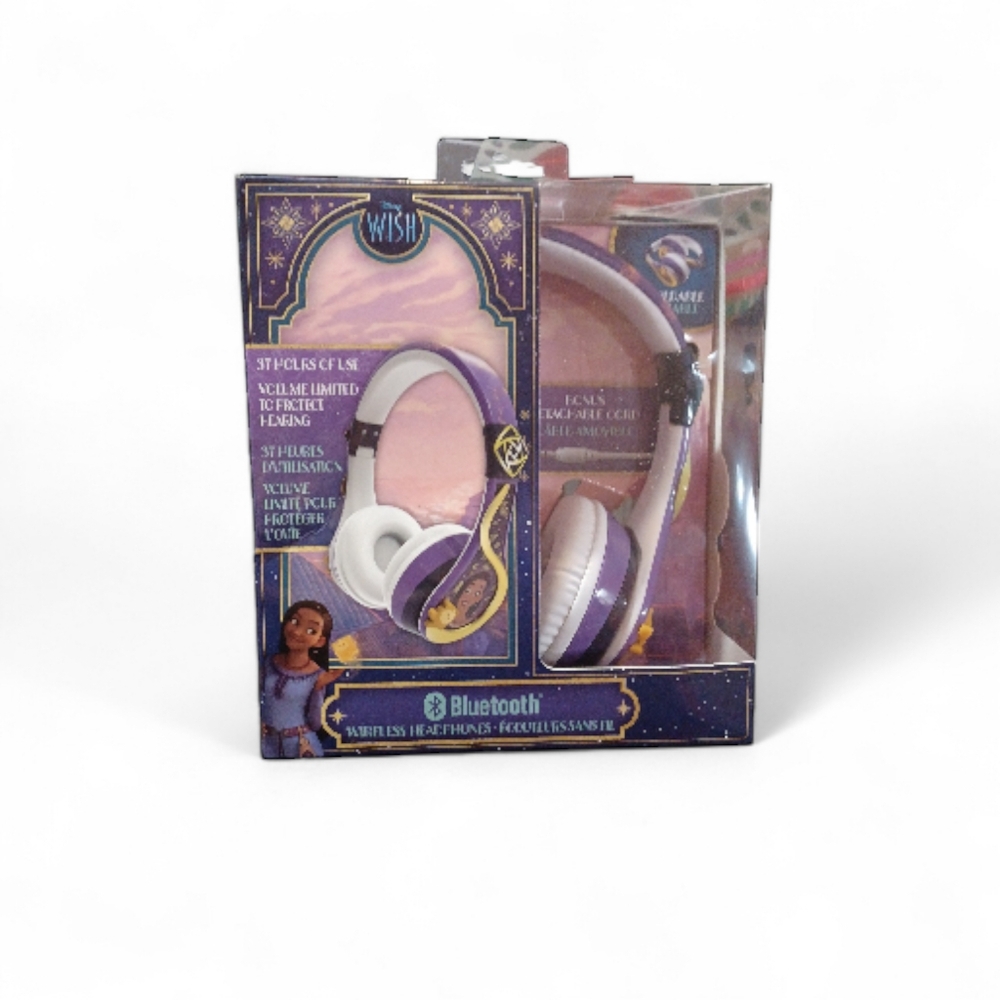 Disney Wish  Bluetooth Headphones New